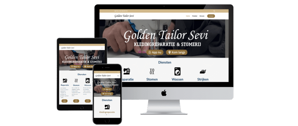 Golden Tailor Sevi Mockup